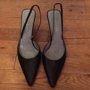 Gucci pointed toe heels